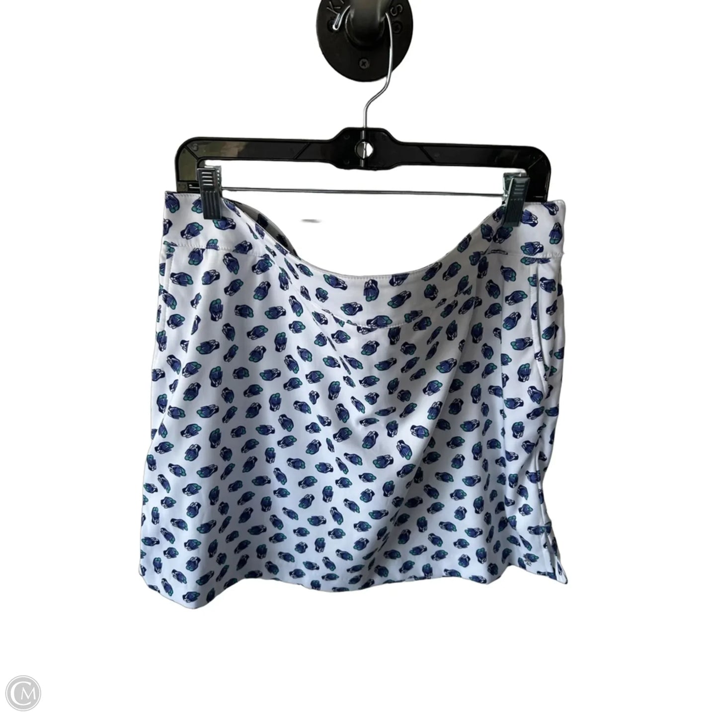 Athletic Skort By Izod In Blue & White, Size: 14