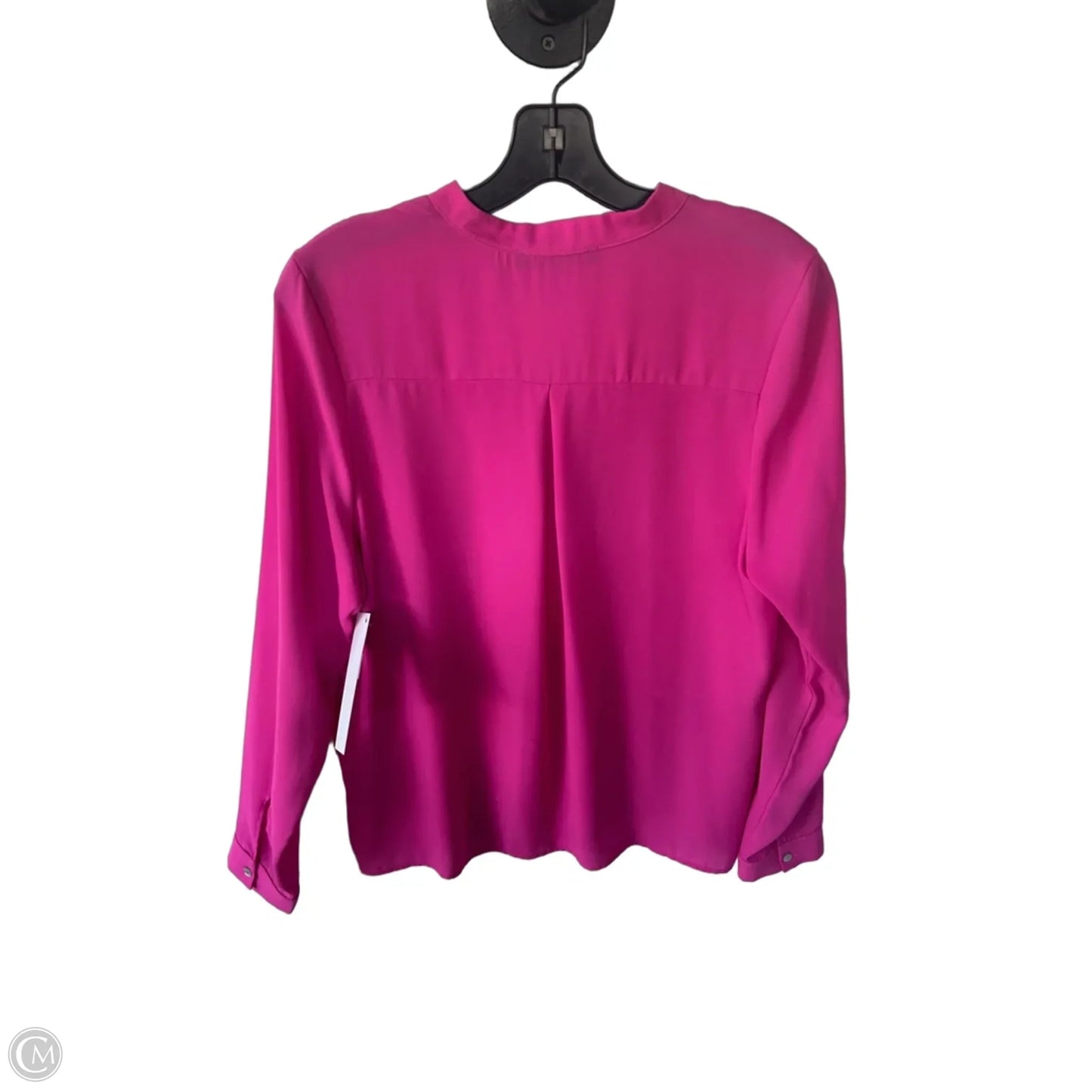 Top Long Sleeve By Honey Punch In Pink, Size: L
