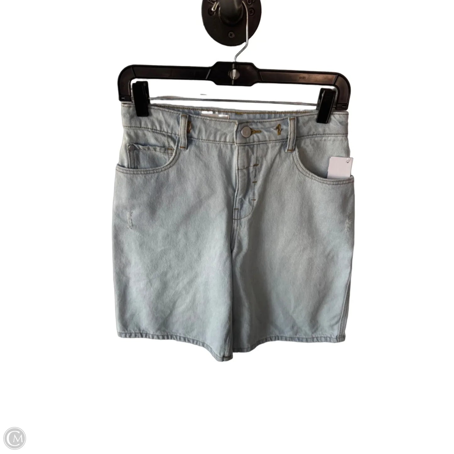 Shorts By Pilcro In Blue Denim, Size: 0p