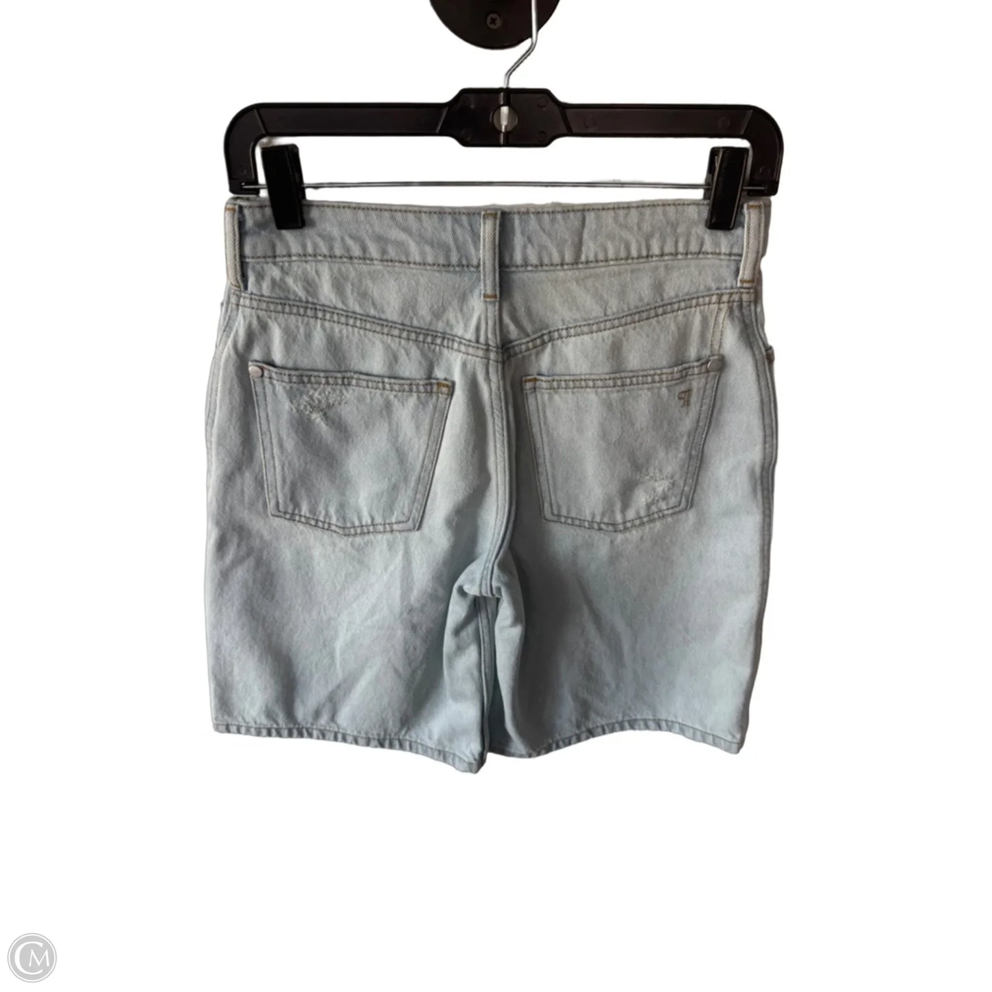 Shorts By Pilcro In Blue Denim, Size: 0p