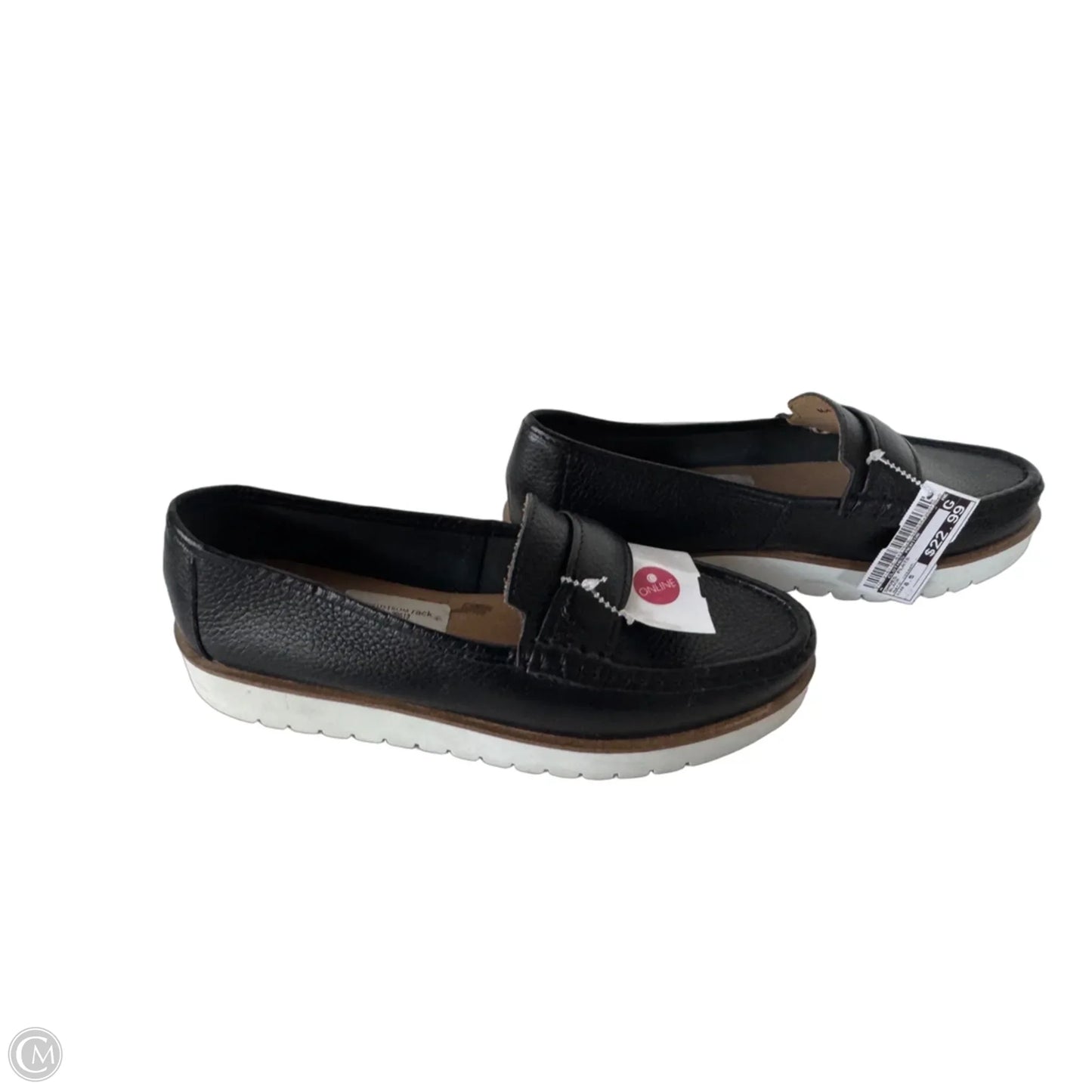 Shoes Flats By Clothes Mentor In Black, Size: 8.5