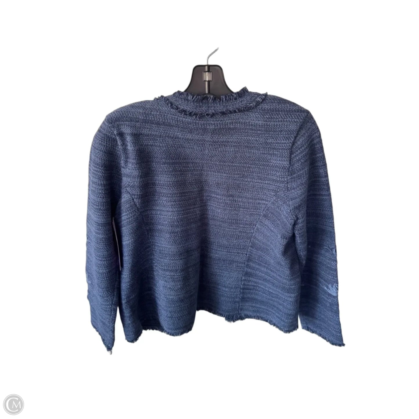 Blazer By Chicos In Blue, Size: M