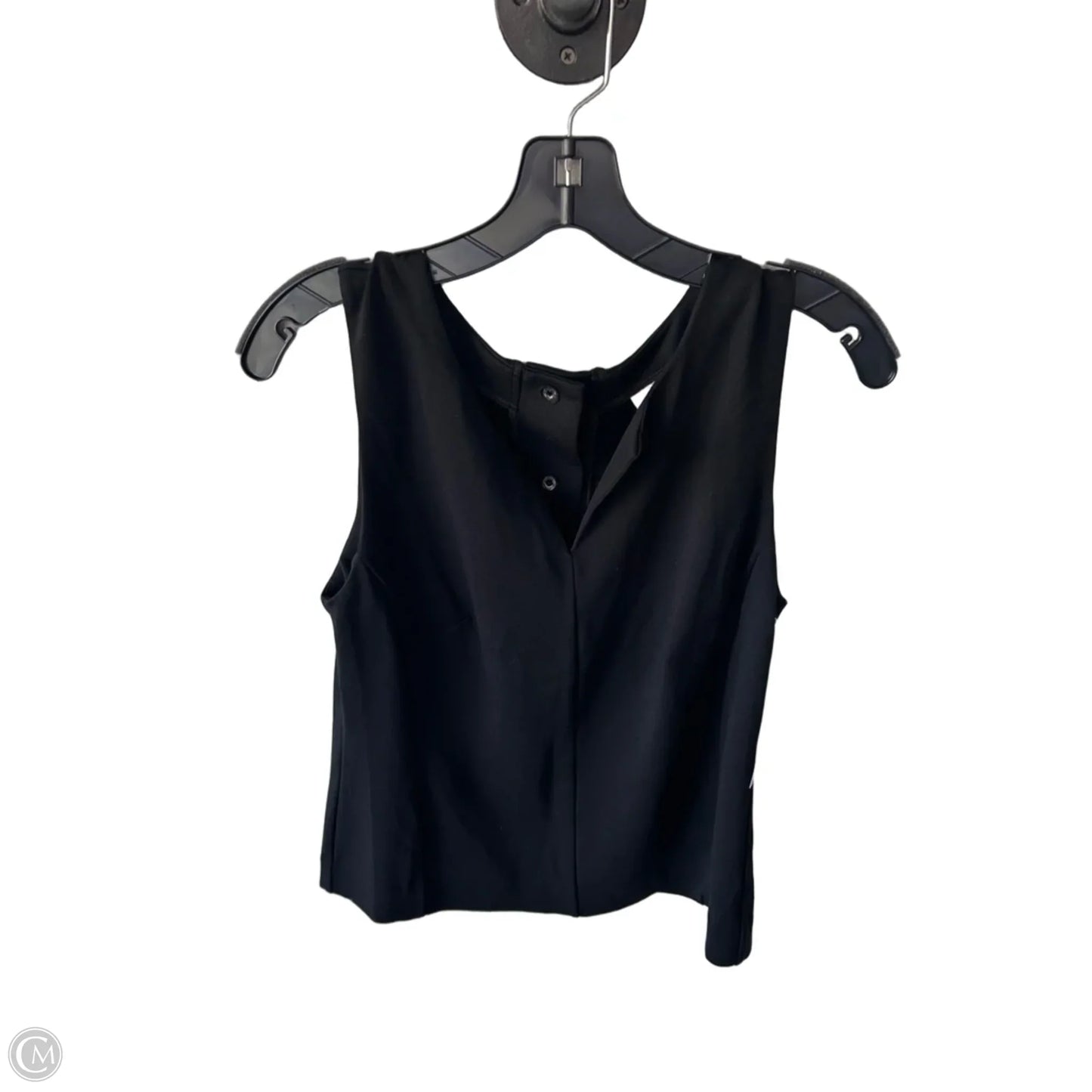 Top Sleeveless By Cabi In Black, Size: S
