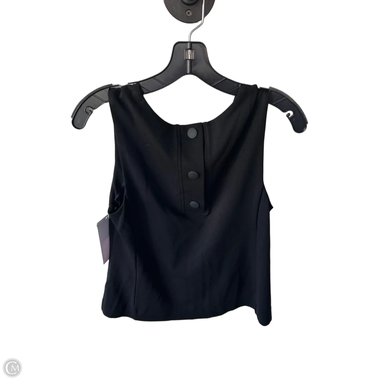 Top Sleeveless By Cabi In Black, Size: S