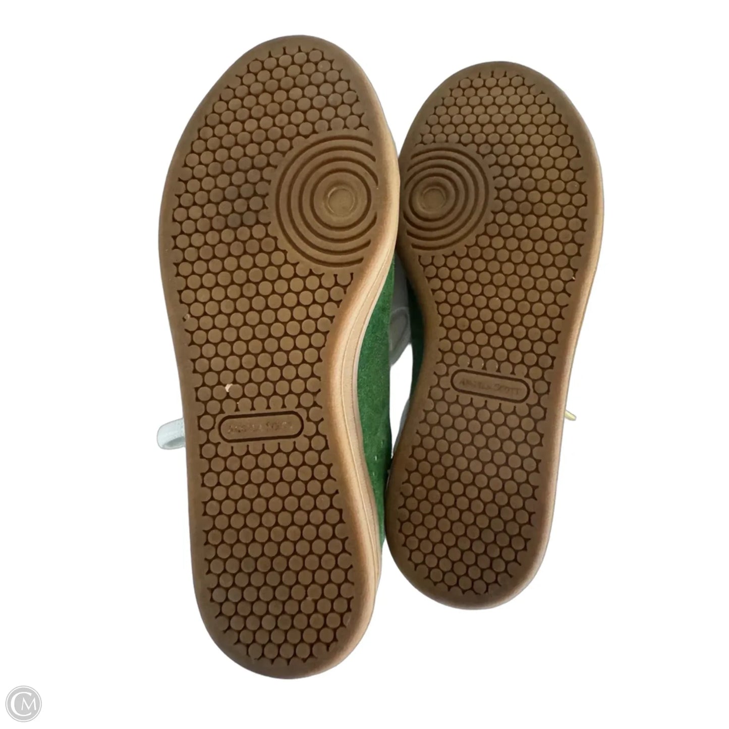 Shoes Sneakers By Cma In Green & White, Size: 5.5