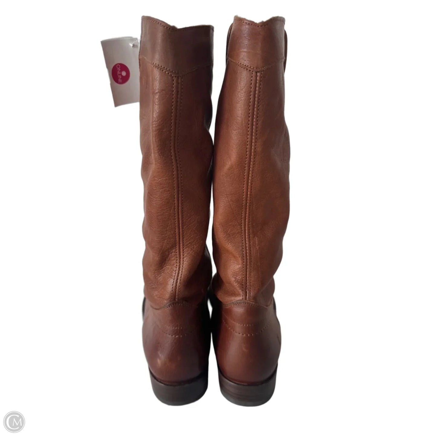Boots Designer By Frye In Brown, Size: 10