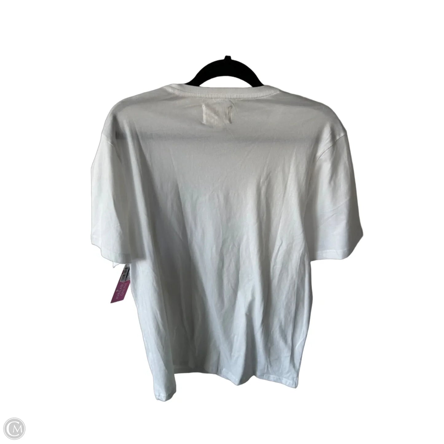 Top Short Sleeve Basic By Pact In White, Size: L
