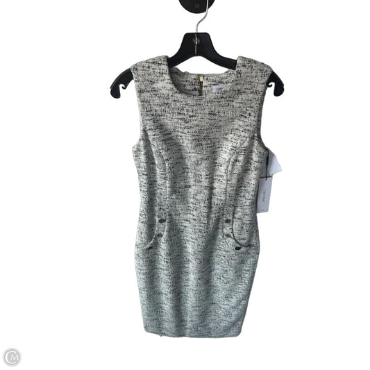 Dress Work By Calvin Klein In Black & White, Size: S