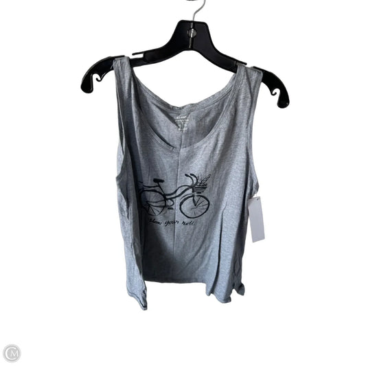 Top Sleeveless Basic By Old Navy In Grey, Size: Xl