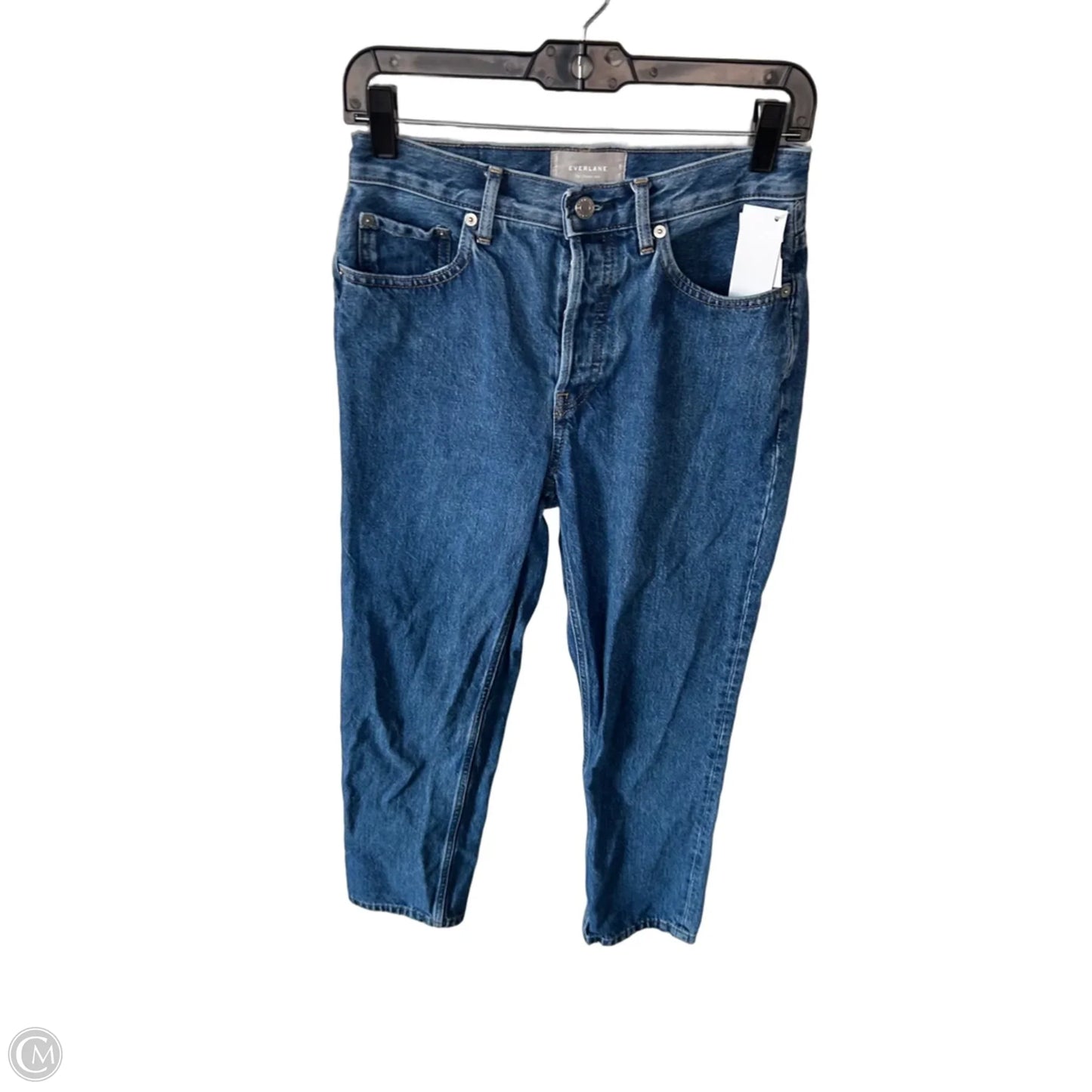 Jeans Cropped By Everlane In Blue Denim, Size: 2