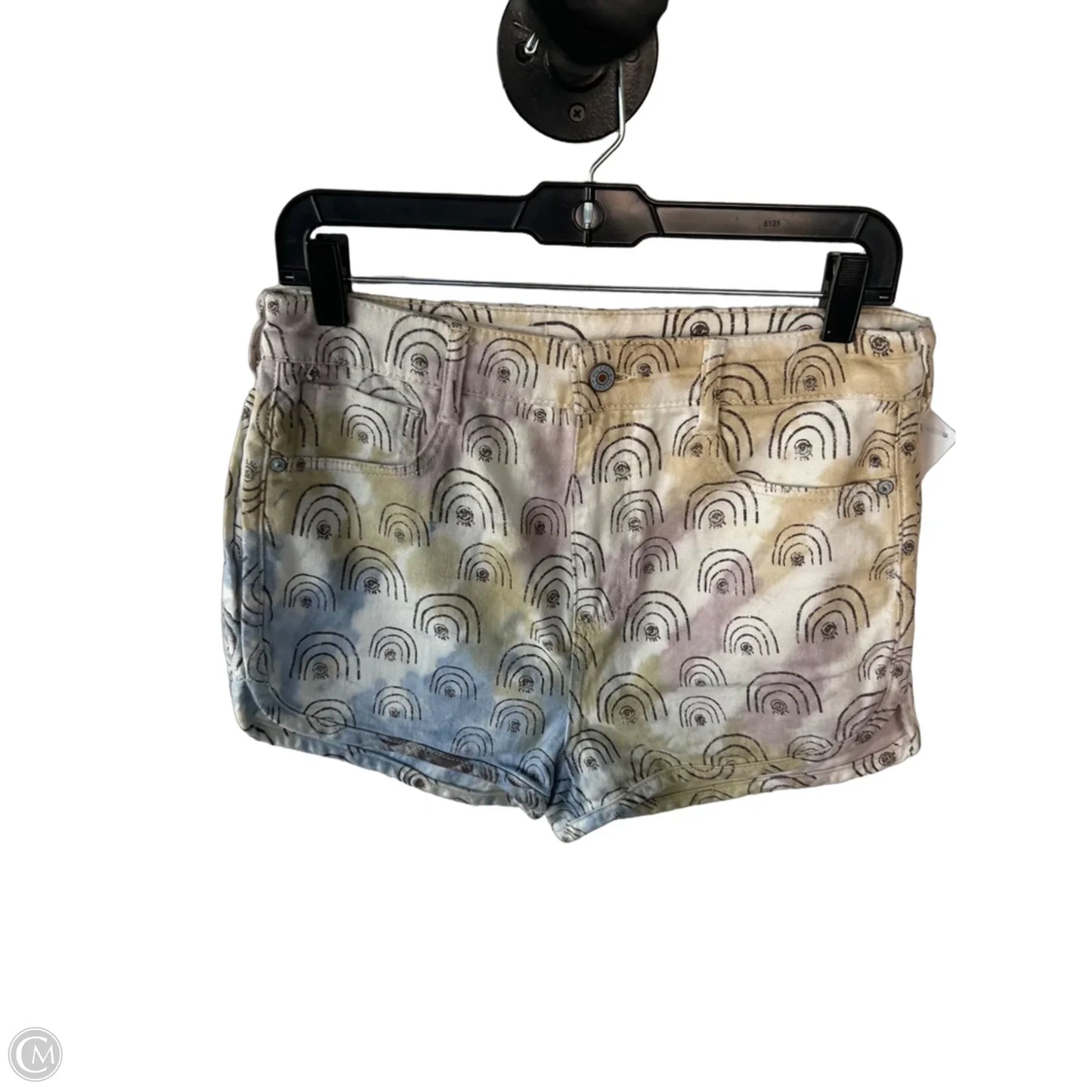 Shorts By Pilcro In Blue & Green, Size: 8