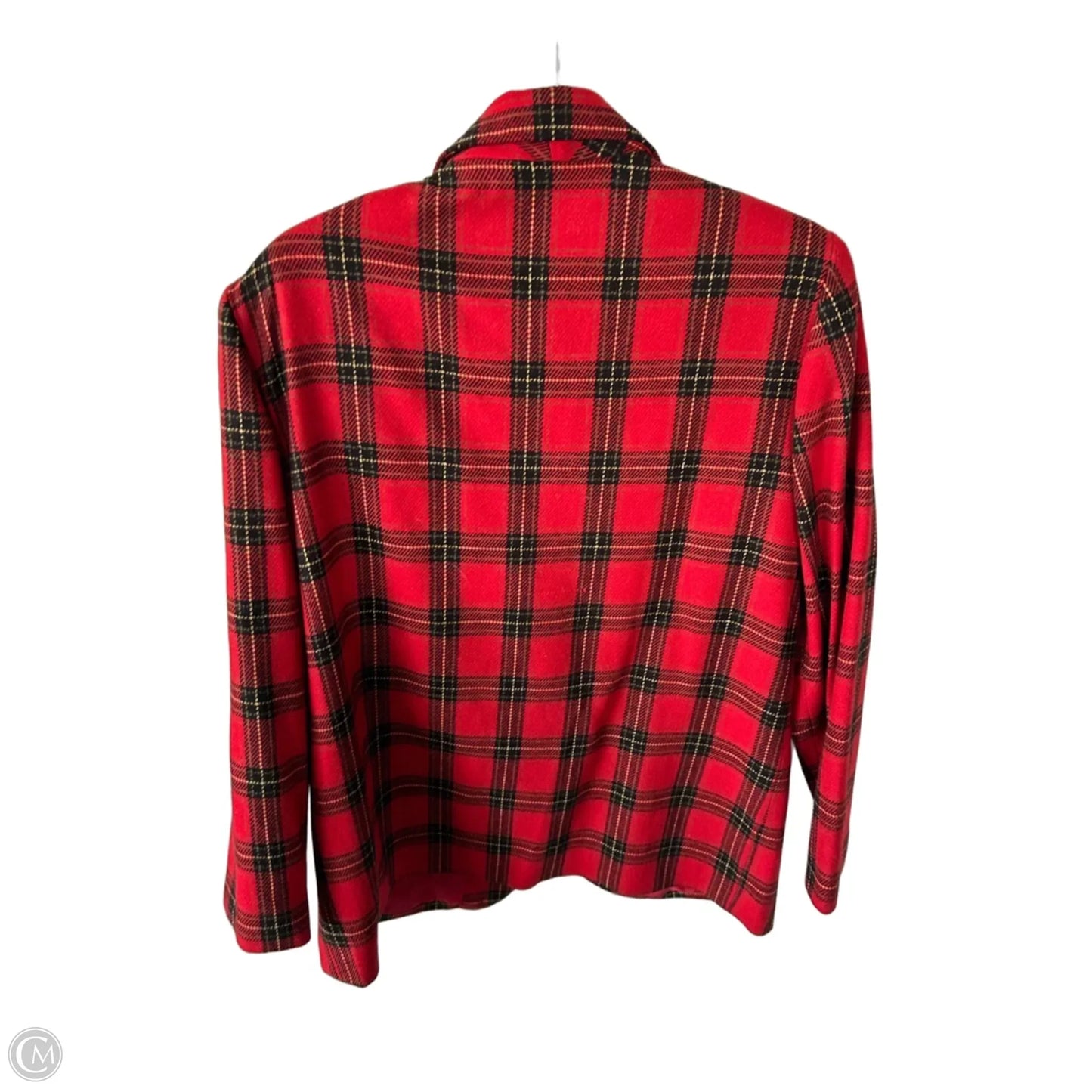 Blazer By Sag Harbor In Black & Red, Size: L