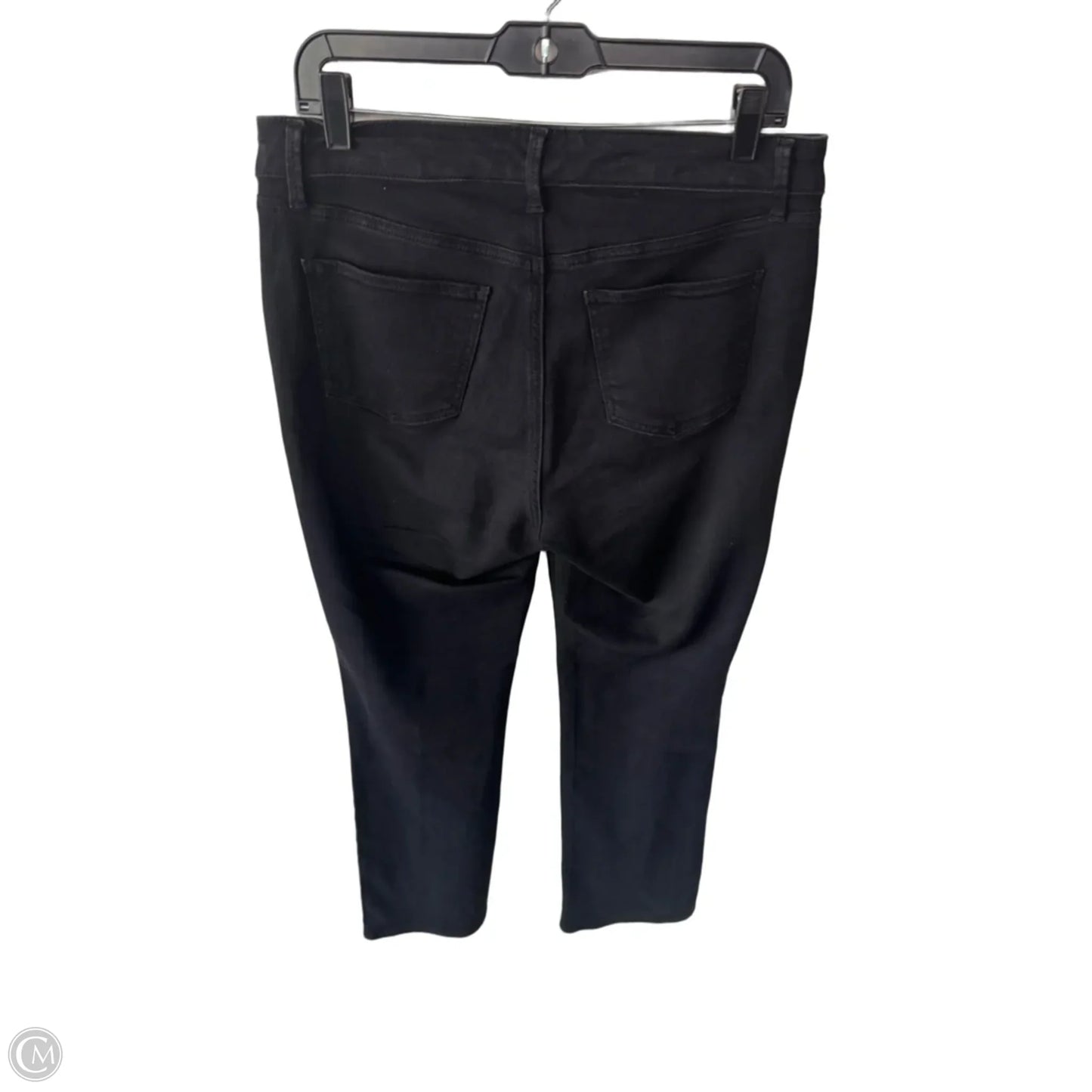 Jeans Boot Cut By Talbots In Black Denim, Size: 10p