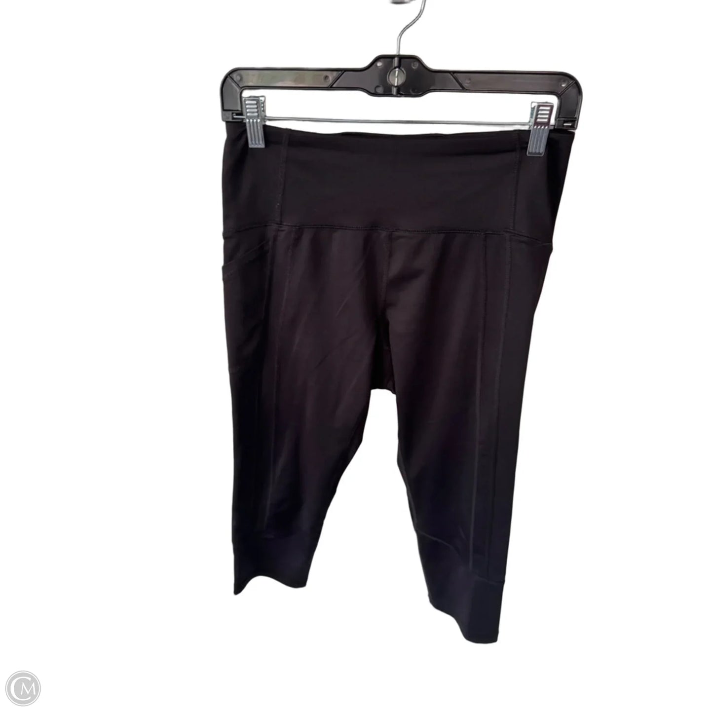 Athletic Leggings Capris By Fila In Black, Size: M