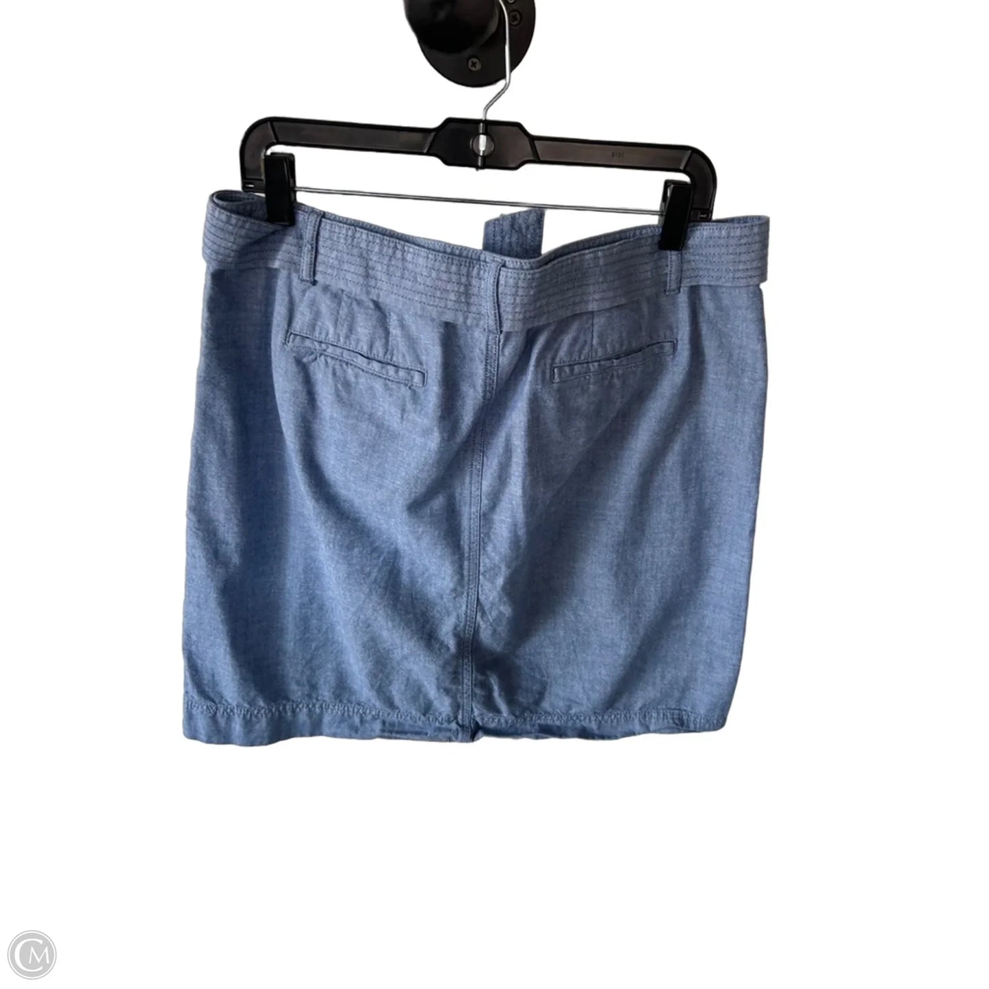 Skirt Mini & Short By Talbots In Blue Denim, Size: 16
