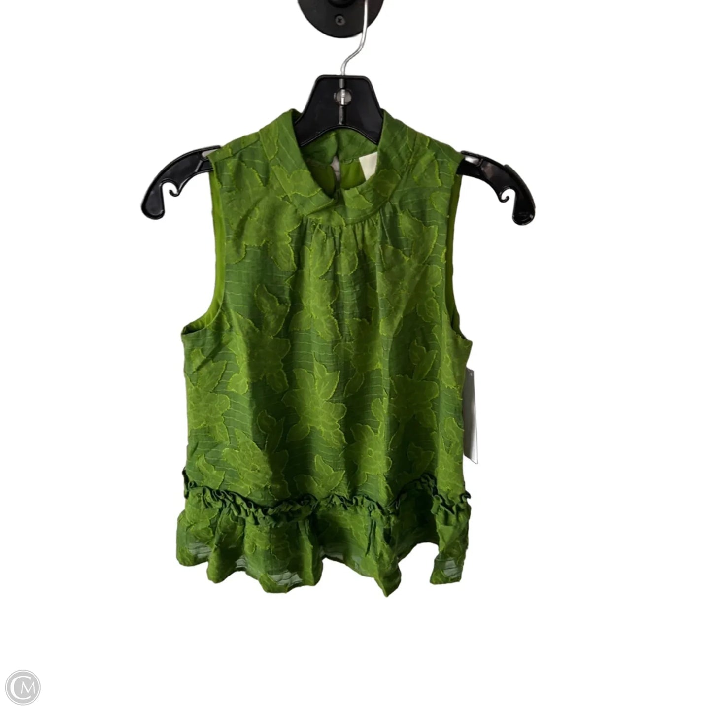Top Sleeveless By Maeve In Green, Size: Xs