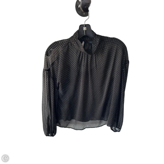 Top 2pc Long Sleeve By Sanctuary In Black & Gold, Size: S