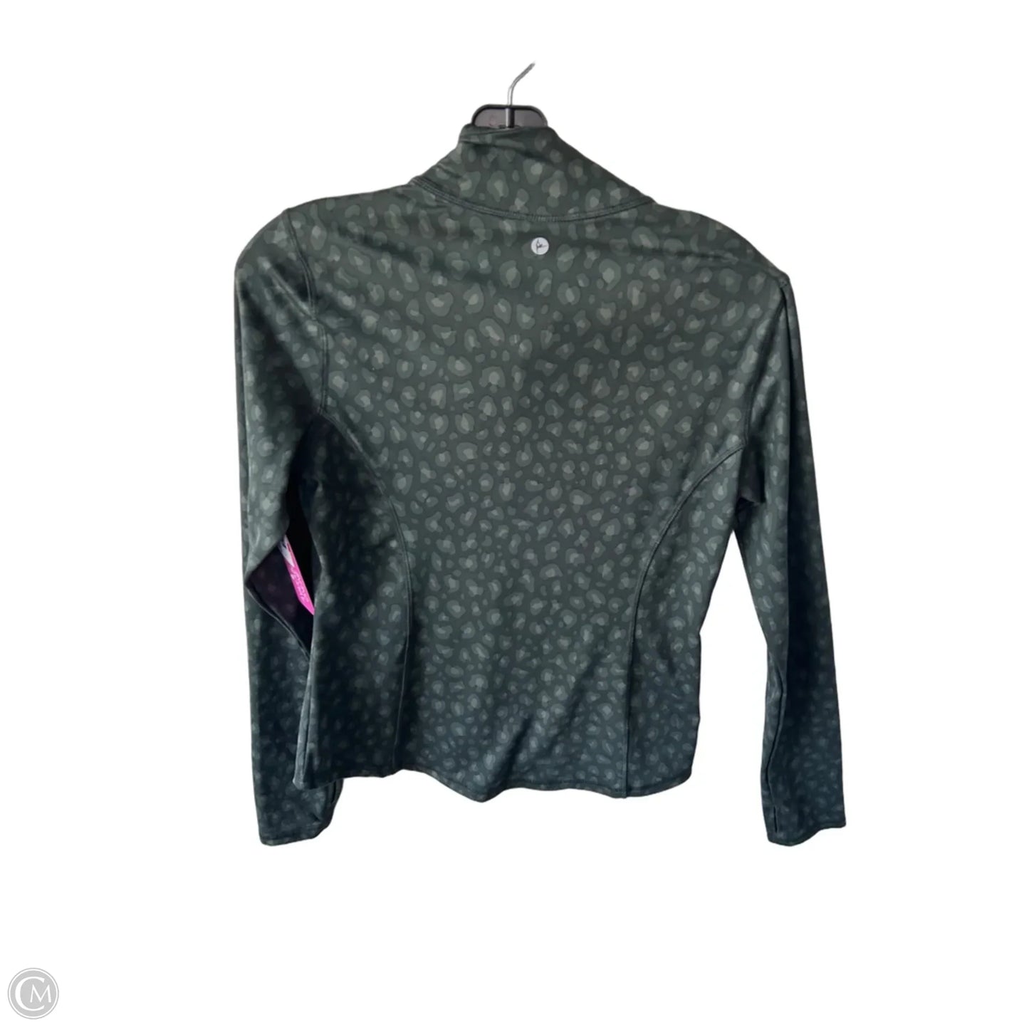Athletic Jacket By 90 Degrees By Reflex In Green, Size: M