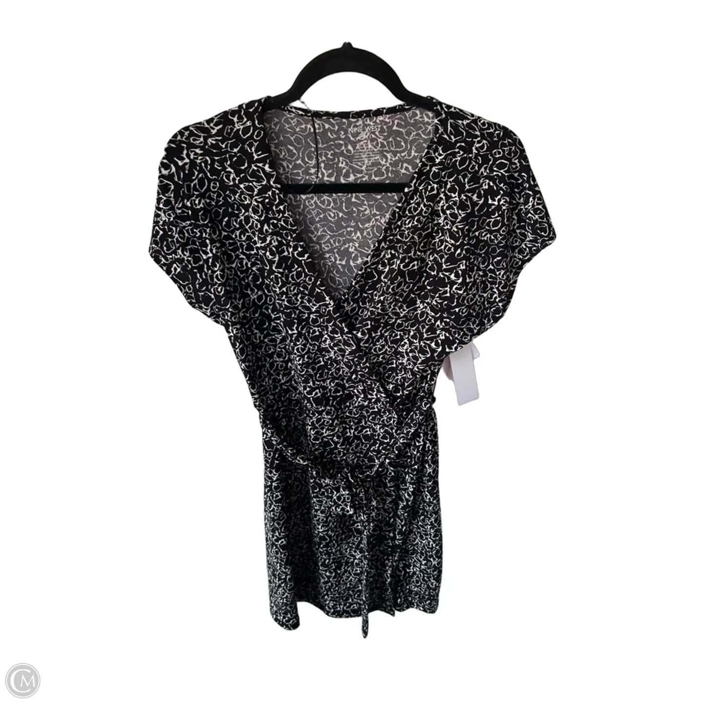 Dress Casual Short By Nine West In Black & White, Size: M