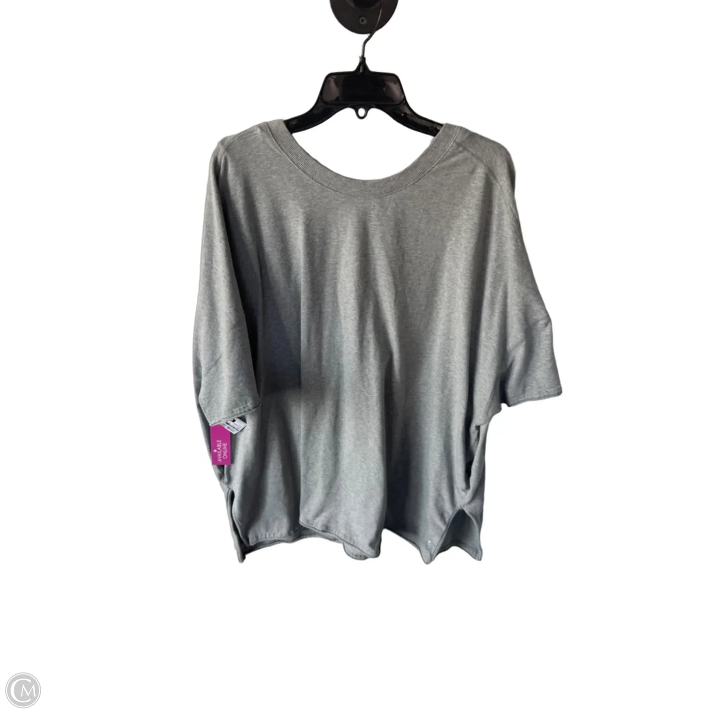 Sweatshirt Crewneck By Free People In Grey, Size: L