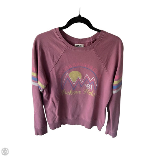 Sweatshirt Crewneck By Anthropologie In Pink, Size: S