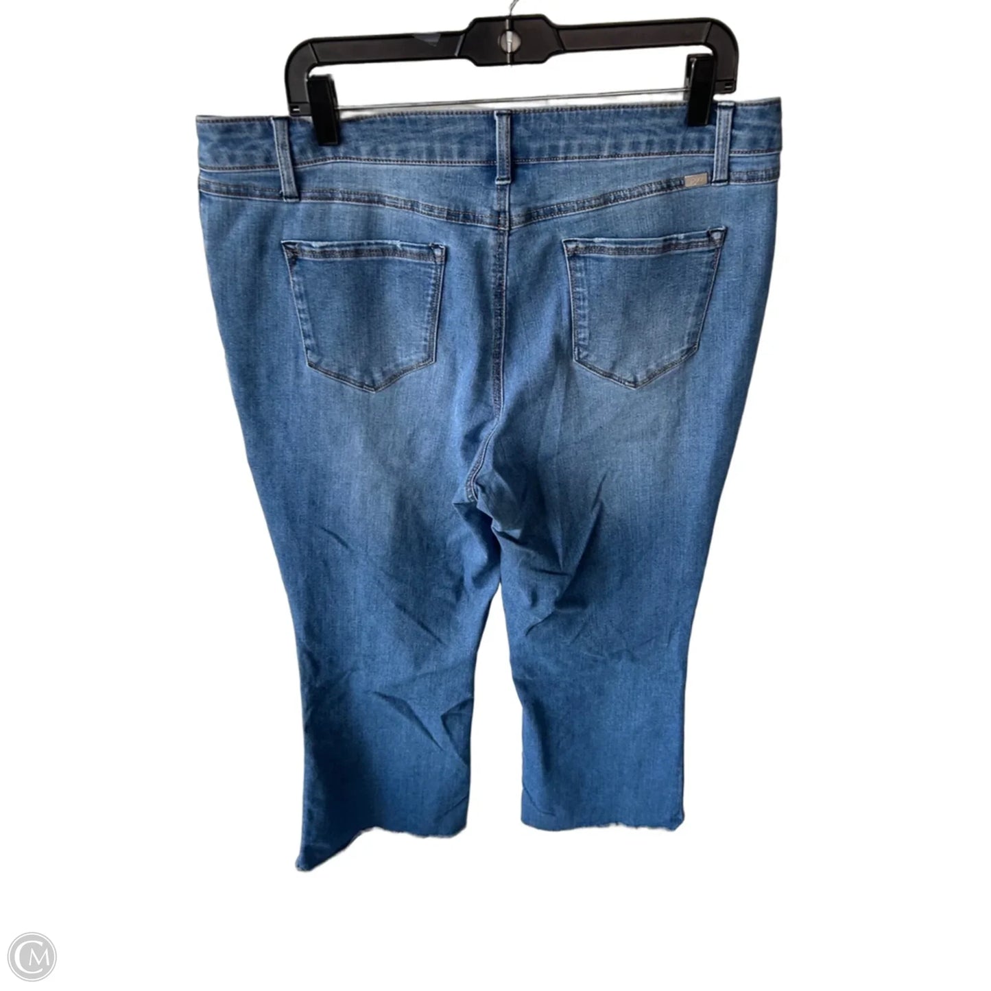 Jeans Cropped By 1822 Denim In Blue Denim, Size: 16