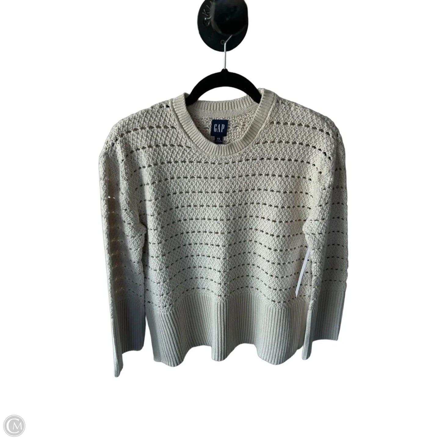 Sweater By Gap In Tan, Size: Xs