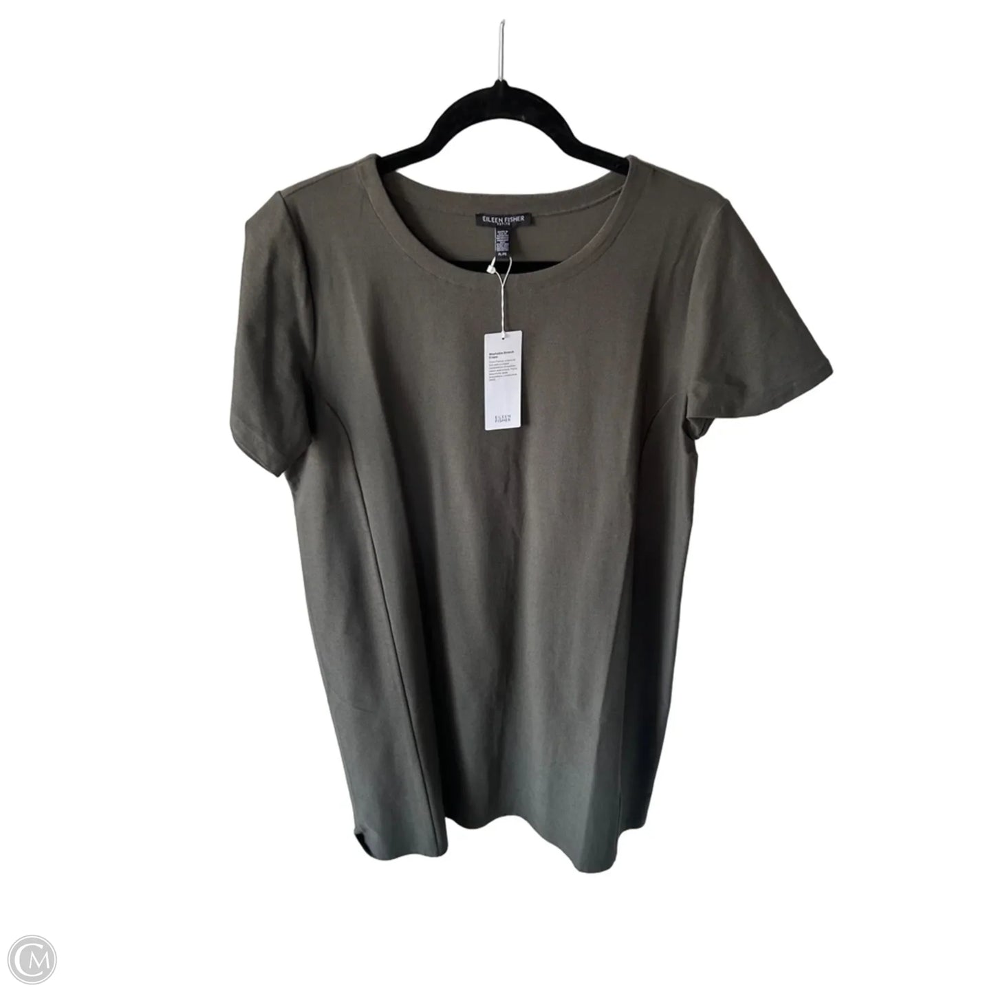 Dress Work By Eileen Fisher In Green, Size: Lp