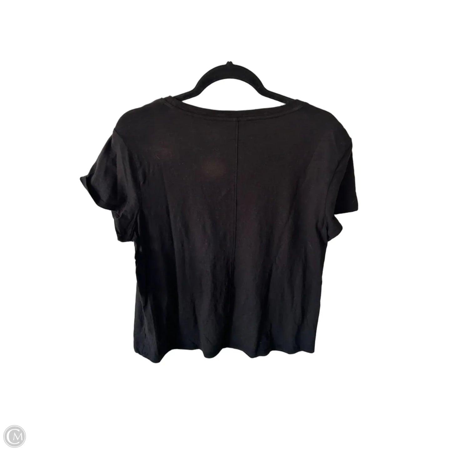 Top Short Sleeve Basic By Lc Lauren Conrad In Black, Size: Xxl