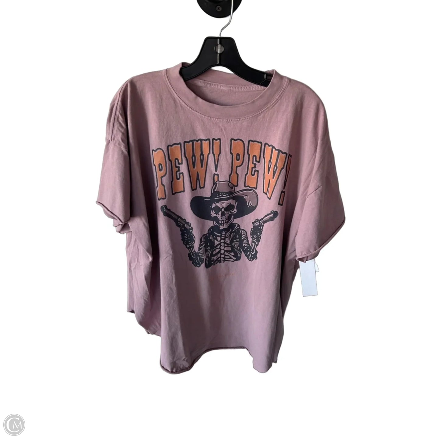 Top Short Sleeve Basic By Clothes Mentor In Purple, Size: Xxl