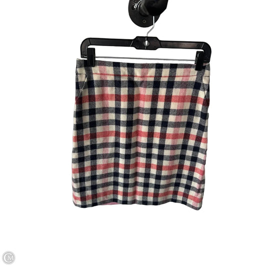 Skirt Mini & Short By Boden In Blue & Red & White, Size: 6l