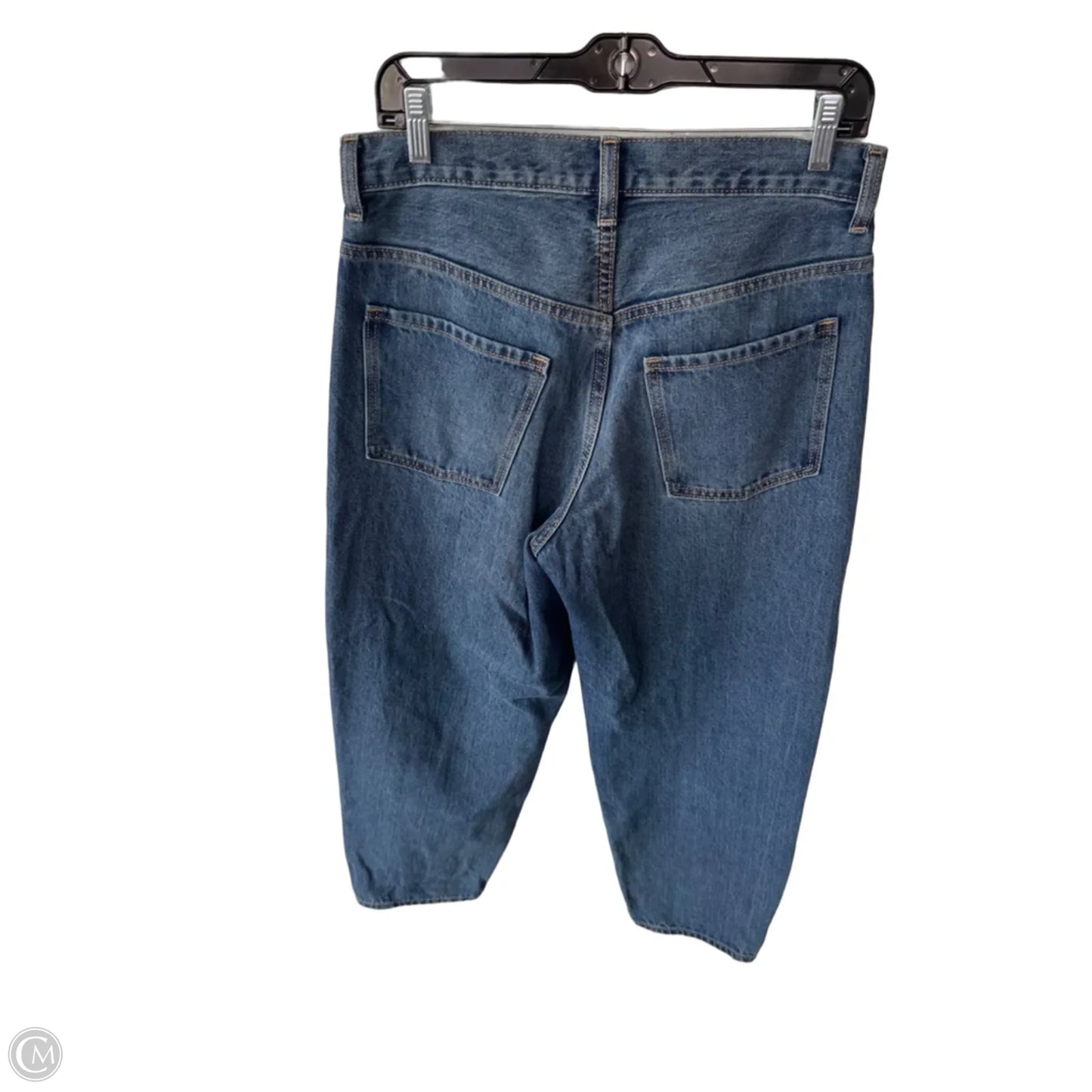 Jeans Wide Leg By Old Navy In Blue Denim, Size: 8