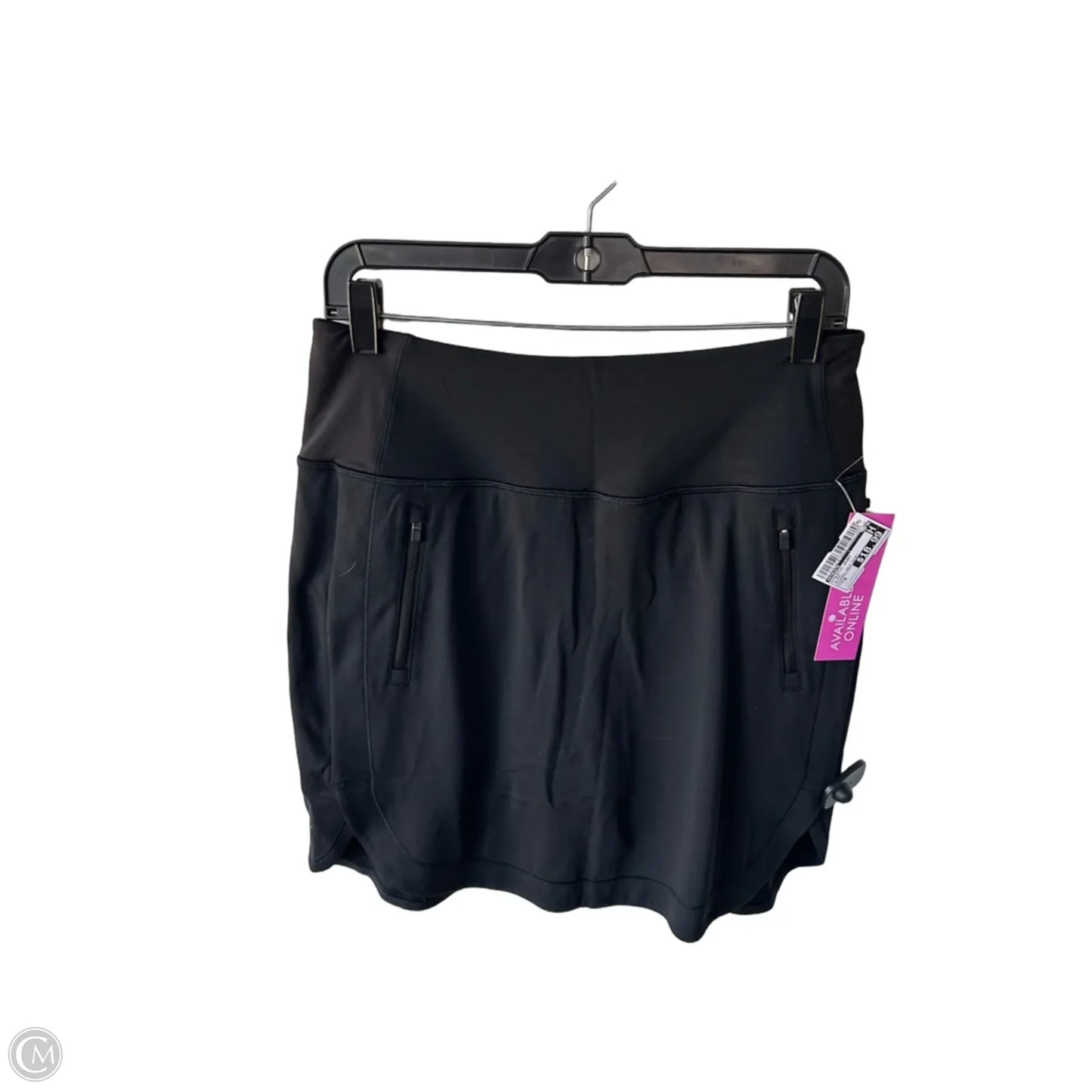 Athletic Skort By Athleta In Black, Size: M