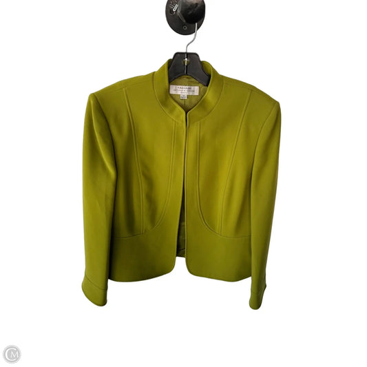 Blazer By Tahari By Arthur Levine In Green, Size: Lp