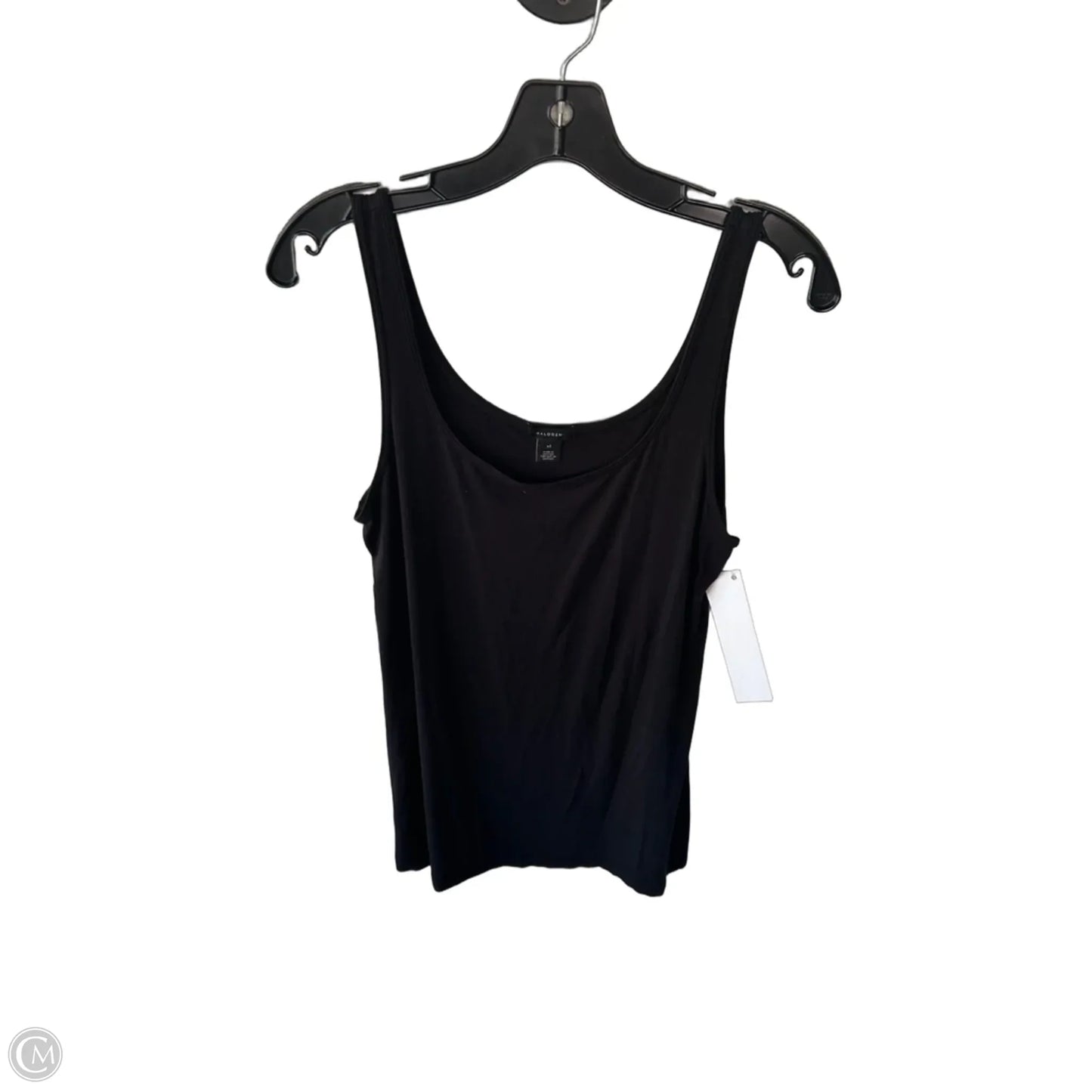 Top Sleeveless Basic By Halogen In Black, Size: Xl