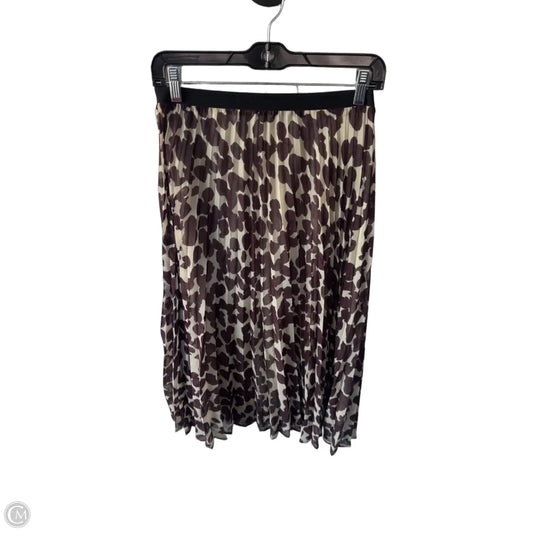 Skirt Midi By Sanctuary In Brown & Tan, Size: Xs