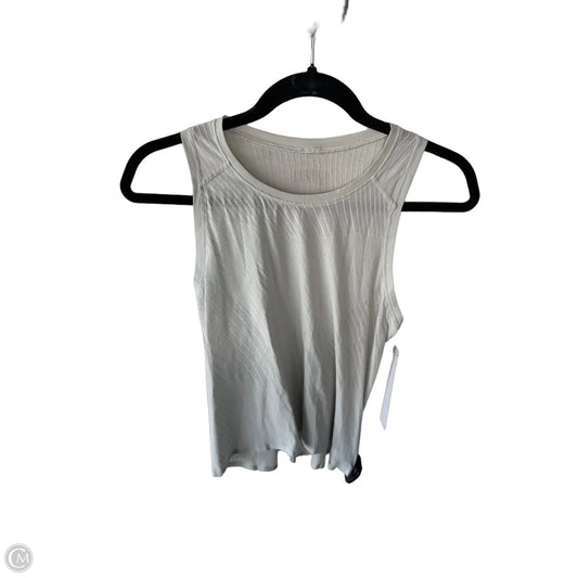 Athletic Tank Top By Lululemon In Grey, Size: Xs