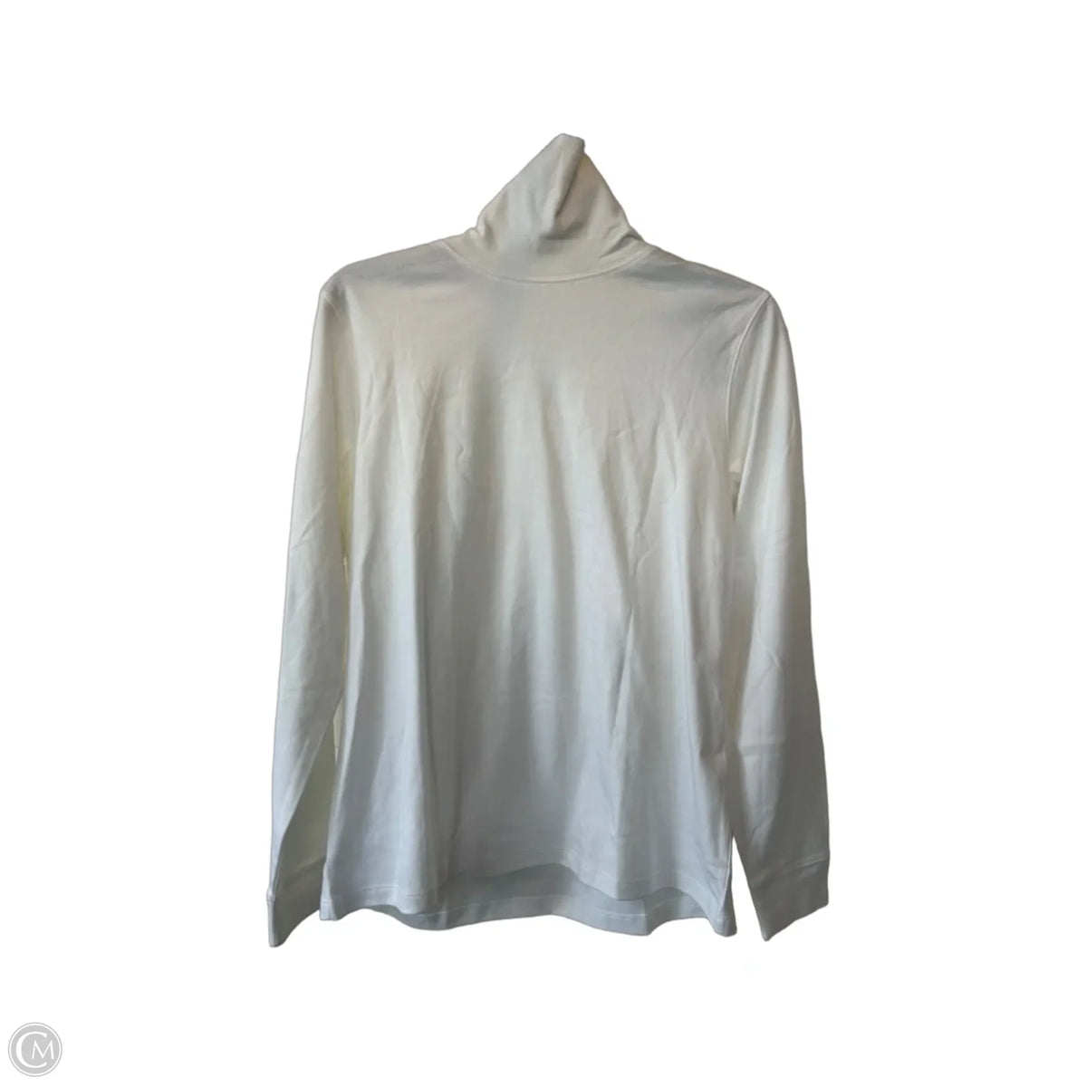 Top Long Sleeve Basic By L.l. Bean In White, Size: L
