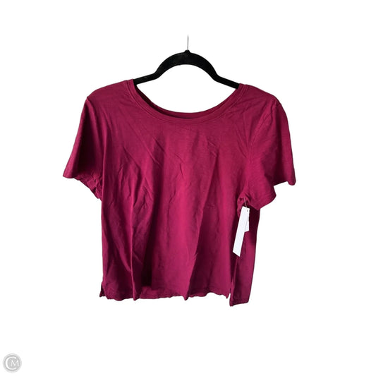 Top Short Sleeve By Tommy Bahama In Pink, Size: L