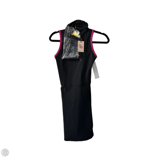 Athletic Dress By Sincerely Jules In Black & Pink, Size: Xs