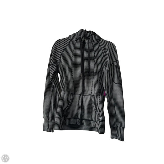 Athletic Jacket By 90 Degrees By Reflex In Black & White, Size: S