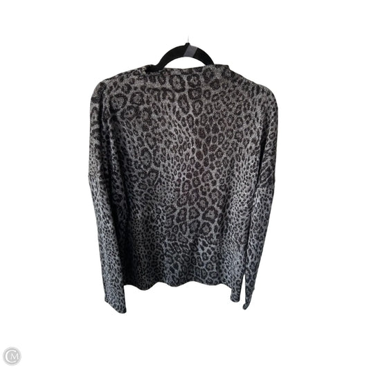 Top Long Sleeve By Inc In Animal Print, Size: Xl