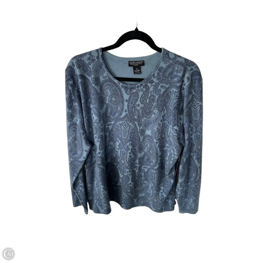 Sweater Cashmere By Cma In Blue, Size: 2x