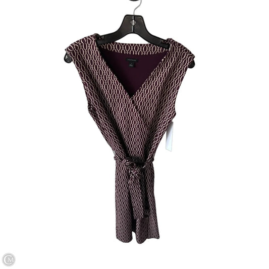 Dress Work By Ann Taylor In Purple & Tan, Size: S