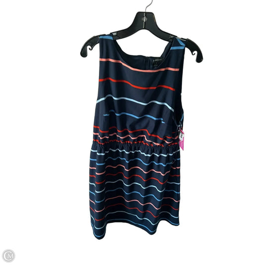 Dress Work By Lane Bryant In Blue & Pink, Size: L
