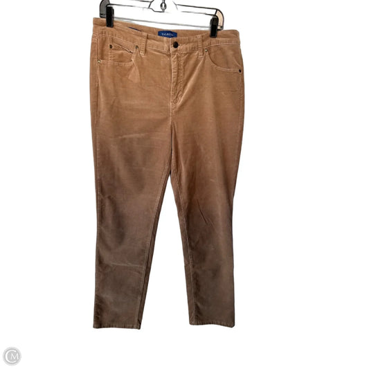 Pants Corduroy By Talbots In Tan, Size: 10