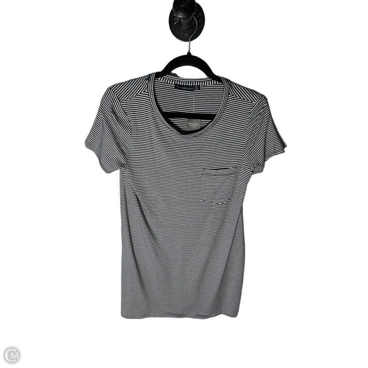 Dress Casual Short By Abercrombie And Fitch In Blue & White, Size: Sp