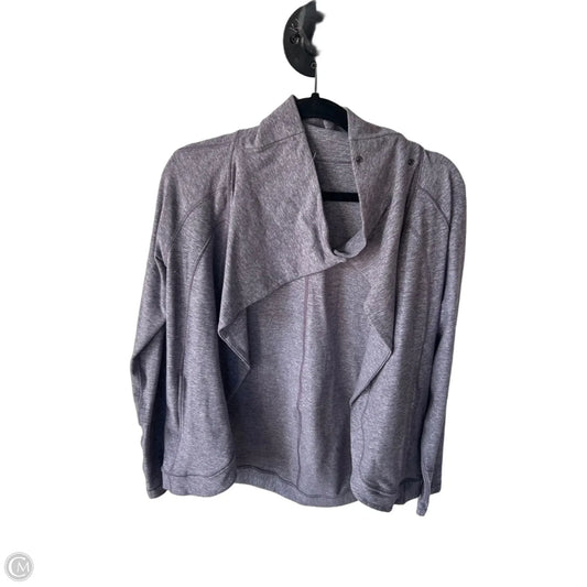 Athletic Jacket By Lululemon In Purple, Size: S