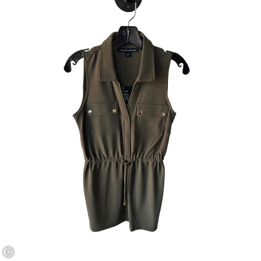 Dress Casual Short By Boston Proper In Green, Size: S