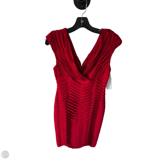 Dress Party Short By Adrianna Papell In Red, Size: M